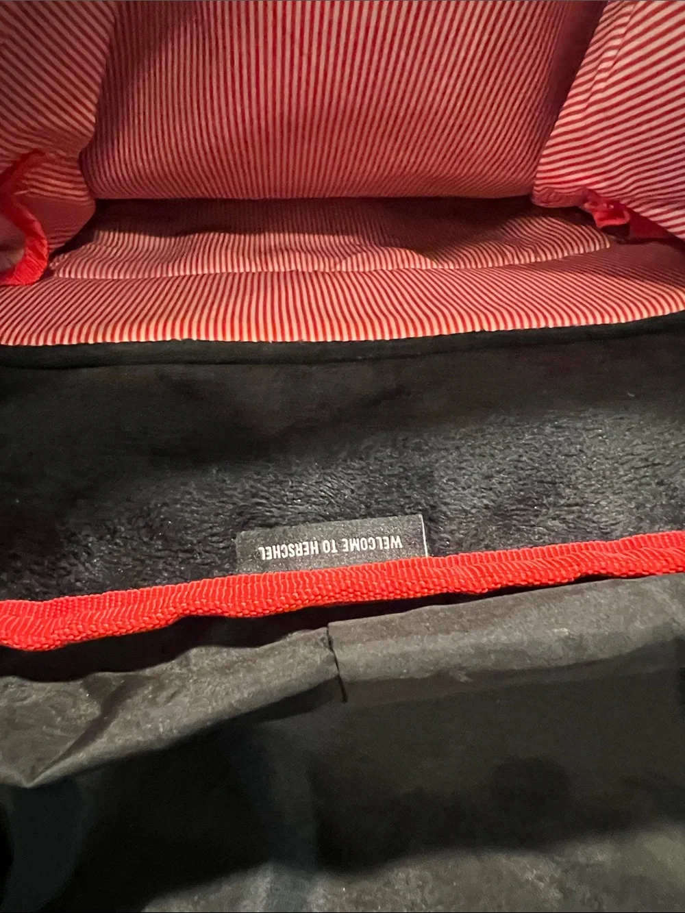 Herschel supply co little America black backpack laptop travel bag